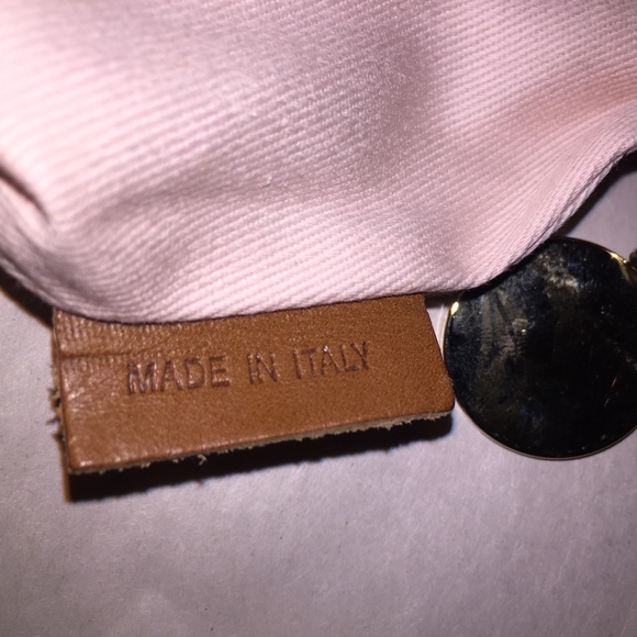 nwt auth (RED) VALENTINO navy/white POLKA DOT BOW - Picture 7 of 8